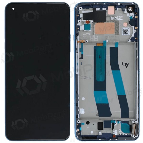 Xiaomi 11 Lite 5G NE screen (blue) (with frame) (original)