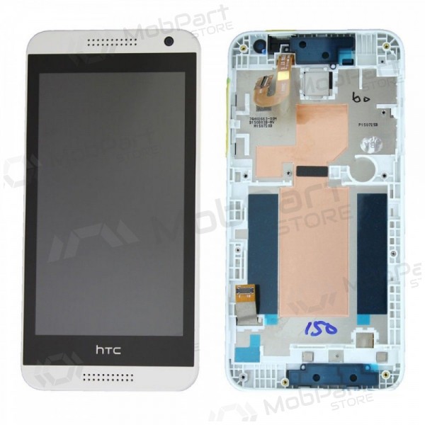 HTC Desire 610 screen (white) (with frame) (service pack) (original)