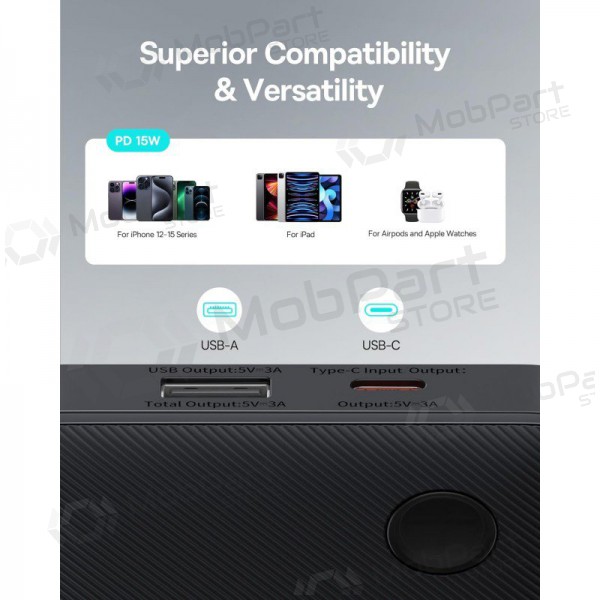 Portable charger / power bank Power Bank Baseus Airpow Lite 15W 10000mAh black P10067500123-00