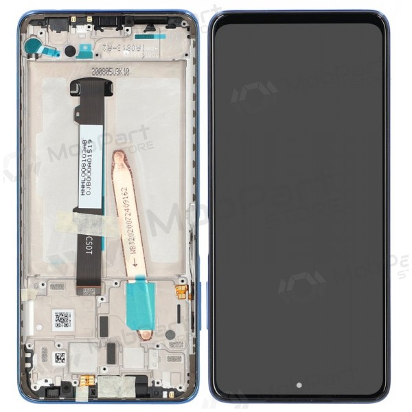 Xiaomi Poco X3 Pro screen (blue) (with frame) (service pack) (original)
