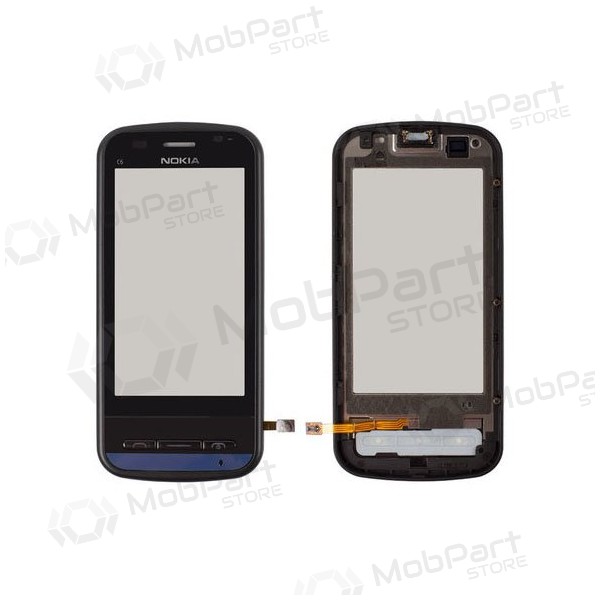 Nokia c6-00 touchscreen (with frame) (black)