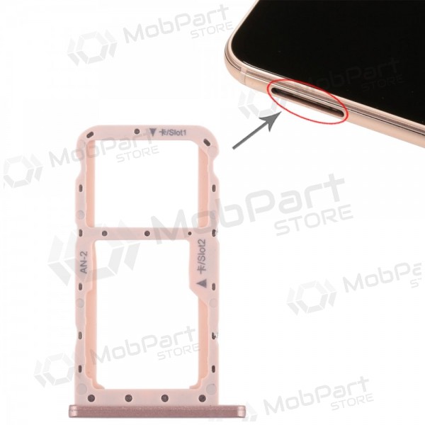 Huawei P20 Lite SIM card holder pink (Sakura Pink)