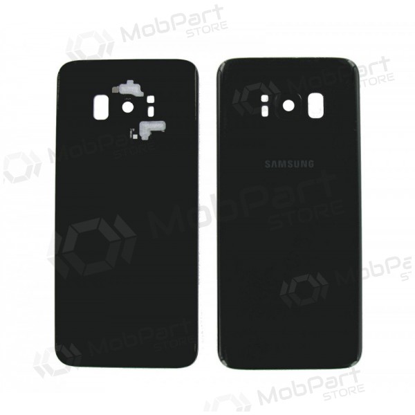 Samsung G955F Galaxy S8 Plus back / rear cover black (Midnight black) (used grade B, original)