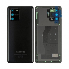 Samsung G770 Galaxy S10 Lite back / rear cover (black) (used grade C, original)