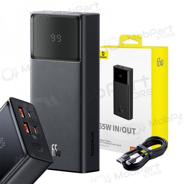 Portable charger / power bank Power Bank Baseus StarLord 65W 20000mAh black P10022906113-00