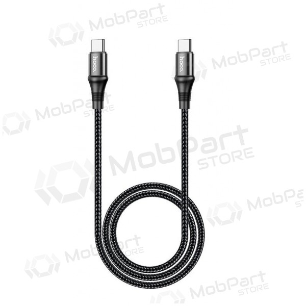 USB cable Hoco X50 Exquisito Type-C - Type-C 100W 1.0m (black)