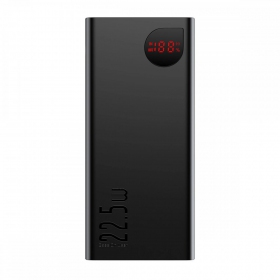 Portable charger / power bank Power Bank Baseus Adaman 22.5W 20000mAh + Type-C 0.3m black PPAD070101