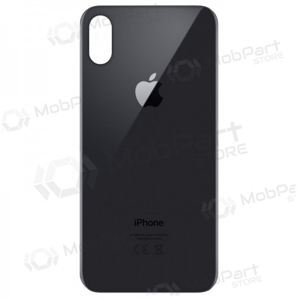 Apple iPhone X back / rear cover grey (space grey)
