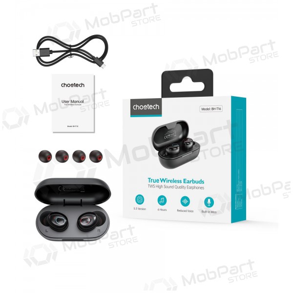 Wireless headphones Choetech BH-T16 Hi-Fi Bean TWS Wireless headphones Choetech BH-T16 Hi-Fi Bean TWS