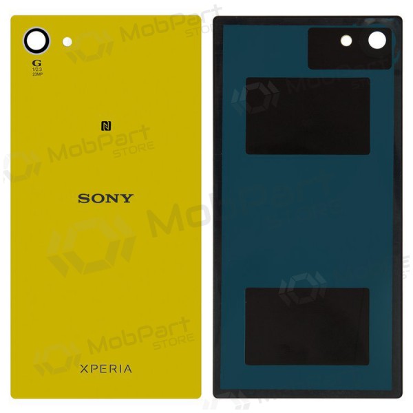 Sony Xperia Z5 Compact E5803 / Xperia Z5 Compact E5823 back / rear cover (yellow)