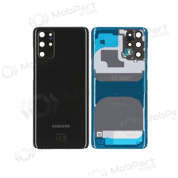 Samsung G985 / G986 Galaxy S20 Plus back / rear cover black (Cosmic Black) (used grade C, original)