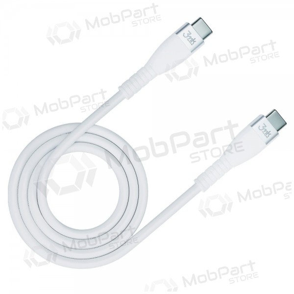 USB cable 3MK Hyper Silicone Cable Type-C 60W 3A 1m