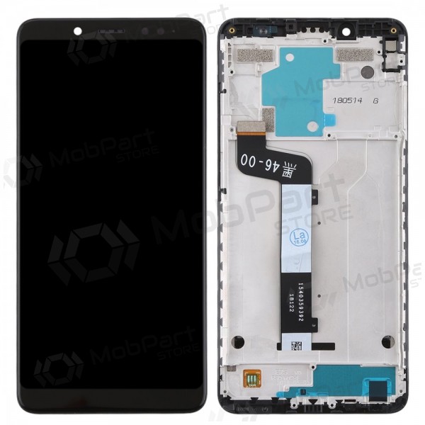 Xiaomi Redmi Note 5 screen (black) (with frame)