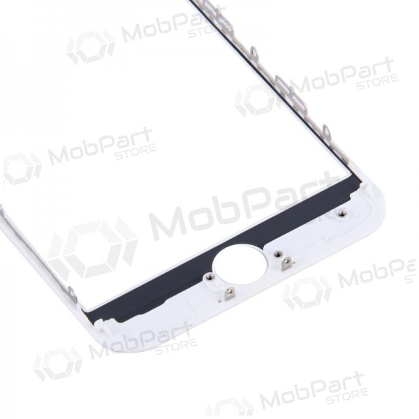 Apple iPhone 7 Plus screen glass with frame and OCA (white) (v2) (for screen refurbishing) - Premium