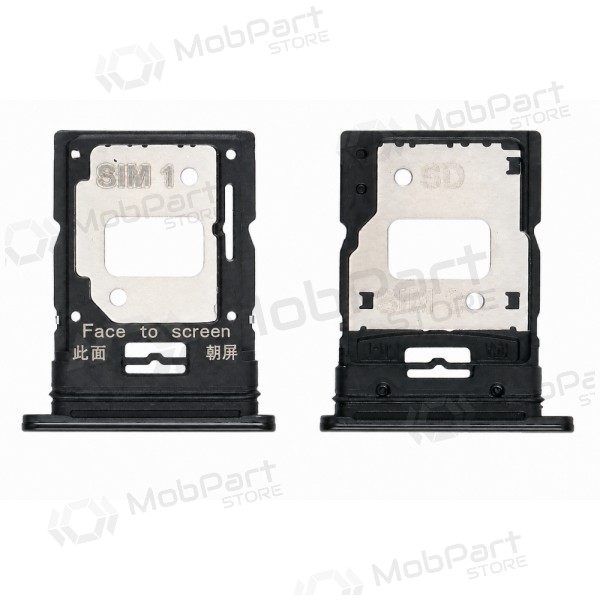Xiaomi Mi 11 Lite 4G / 5G / 5G NE 2021 SIM card holder (black)