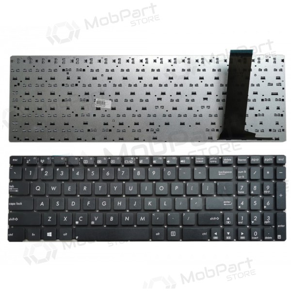 ASUS N56, N76, R500v, S500, U550 (US) keyboard
