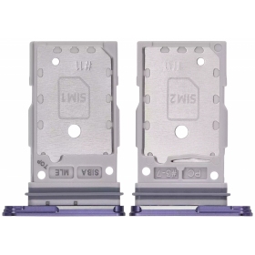 Samsung Galaxy S24, S24+ SIM card holder (violet) (original)