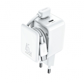Charger Joyroom JR-TCL05 45W 2xUSB-C white
