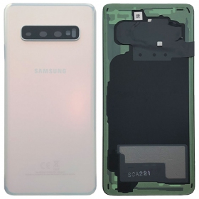 Samsung G973 Galaxy S10 back / rear cover white (Prism White) (used grade B, original)