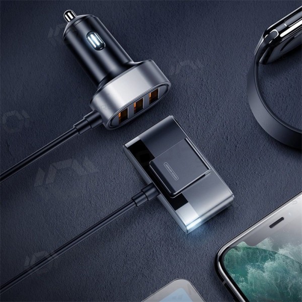 Charger automobilinis Joyroom JR-CL03 5xUSB 6.2A (black)