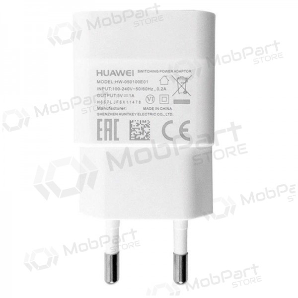 Charger HW-050100E01 (1A) for Huawei  (white)