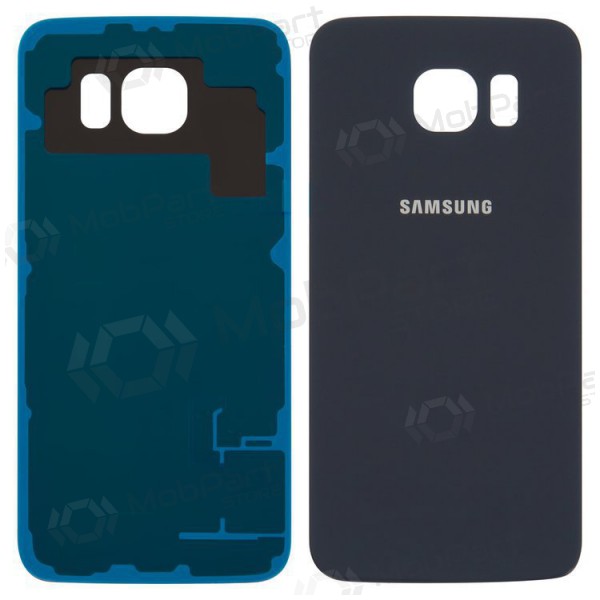 Samsung G920F Galaxy S6 back / rear cover (blue / black) (used grade C, original)