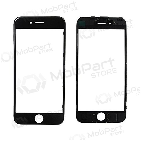 Apple iPhone 6 Plus Screen glass with frame (black) (for screen refurbishing) - Premium