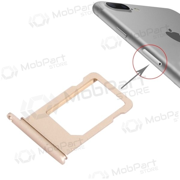 Apple iPhone 7 Plus SIM card holder (gold)