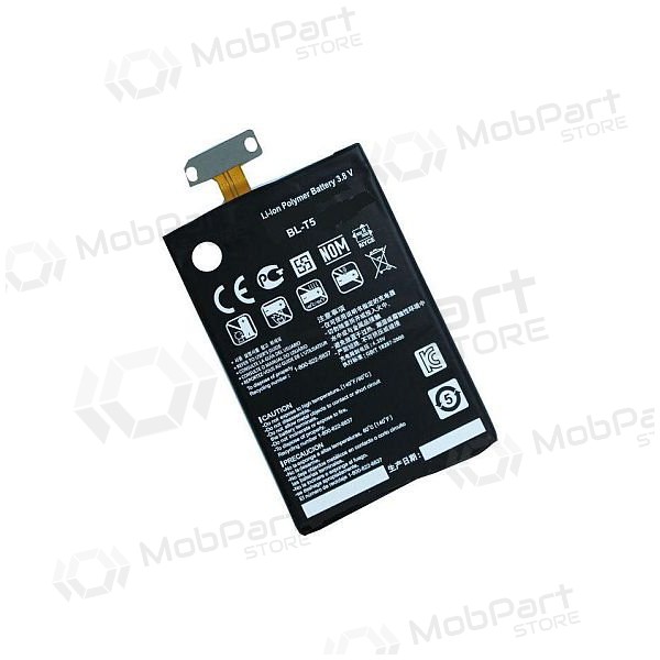 LG BL-T5 (Nexus 4, Optimus G) battery / accumulator (2100mAh)