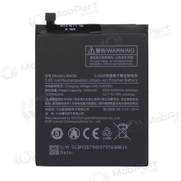 Xiaomi Redmi Mix 2 / Mix 2S battery / accumulator (BM3B) (3400mAh) Xiaomi Redmi Mix 2 / Mix 2S battery / accumulator (BM3B) (3400mAh)