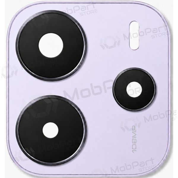 Xiaomi Redmi Note 14 4G camera glass with frame (purple)