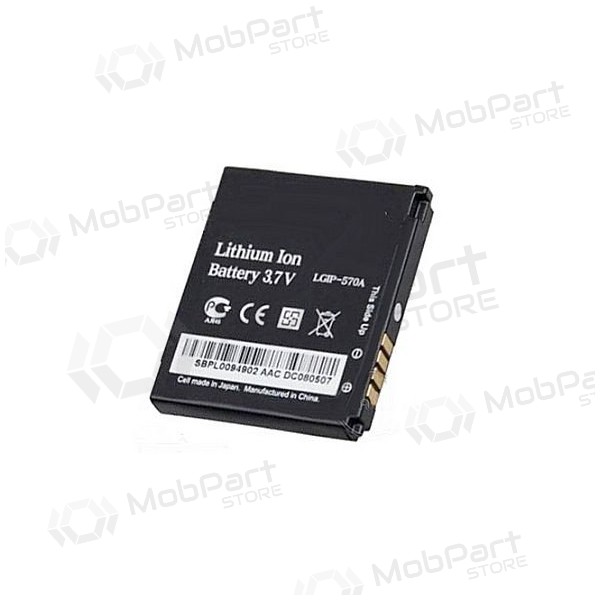 LG IP-570A (KP500,KF700, KC550) battery / accumulator (750mAh) LG IP-570A (KP500,KF700, KC550) battery / accumulator (750mAh)