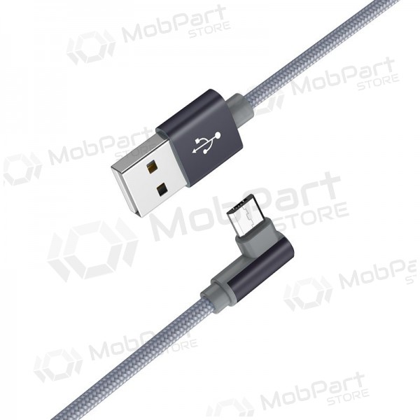 USB cable Borofone BX26 microUSB 1.0m (grey)