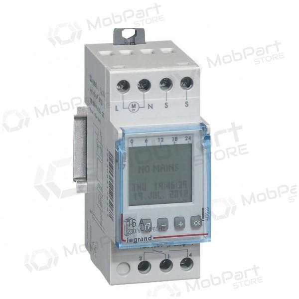 Photo relay Legrand 412626 (230V, 2kW, 10A, IP20)