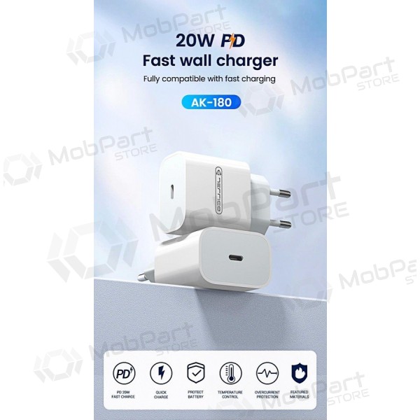 Charger Jellico AK180 20W USB-C white