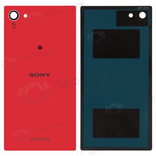 Sony Xperia Z5 Compact E5803 / Xperia Z5 Compact E5823 back / rear cover (koralinis)
