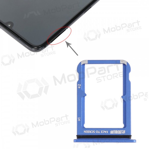 Xiaomi Mi 9 SIM card holder (blue)