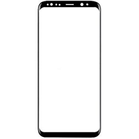 Samsung G955F Galaxy S8 Plus Screen glass (black) (for screen refurbishing)