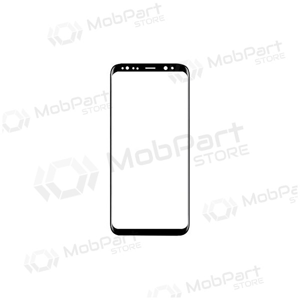 Samsung G955F Galaxy S8 Plus Screen glass (black) (for screen refurbishing)