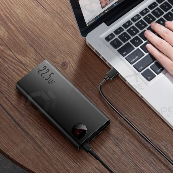 Portable charger / power bank Power Bank Baseus Adaman 22.5W 20000mAh + Type-C 0.3m black PPAD070101
