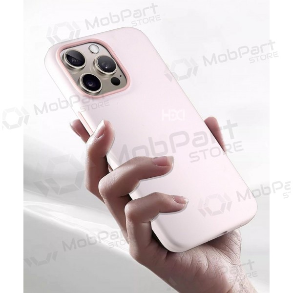 Case HDD Silicone MagSafe Case Apple iPhone 16 Pro Max tamsiai grey