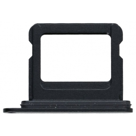 Apple iPhone 16, 16 Plus SIM card holder (black)