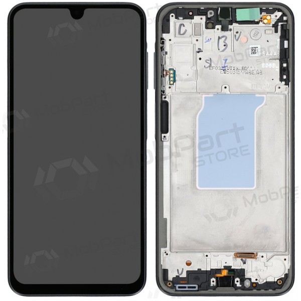Samsung Galaxy A26 5G screen (black) (with frame) (original)