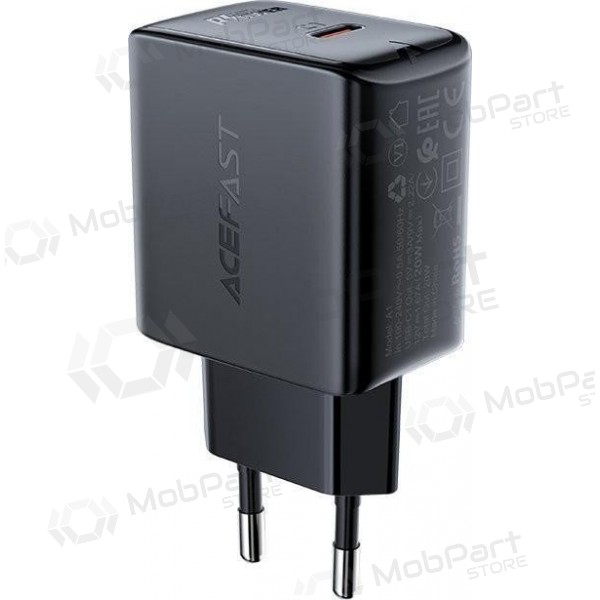 Charger buitinis Acefast A1 PD20W USB-C black