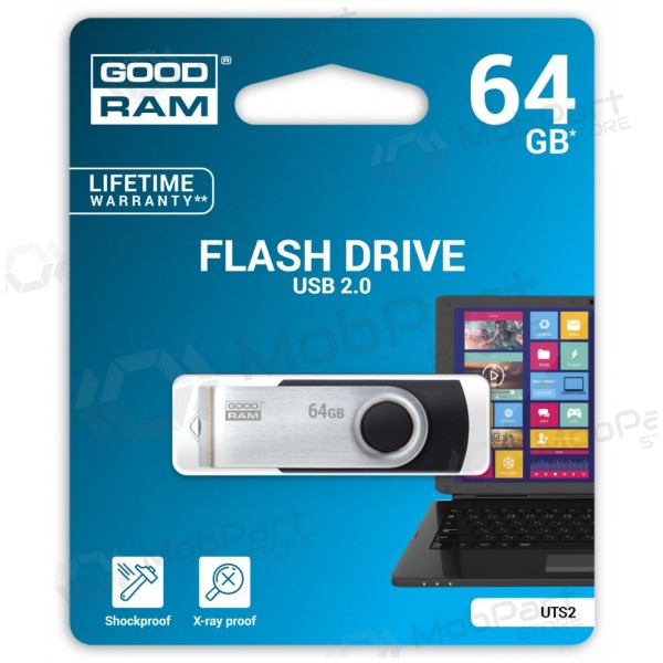 Flash / memory drive GOODRAM UTS2 64GB USB 2.0