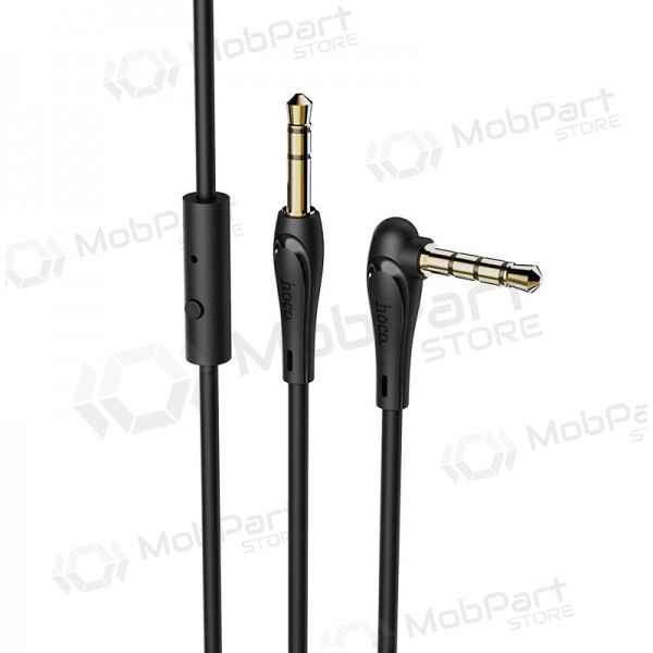 Audio adapter Hoco UPA15 AUX 3,5mm į 3,5mm (black) Audio adapter Hoco UPA15 AUX 3,5mm į 3,5mm (black)