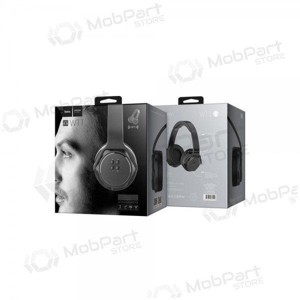 Wireless headset / handsfree HOCO W11 (black)