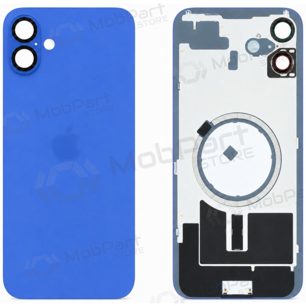 Apple iPhone 16 Plus back cover (blue) (Premium)