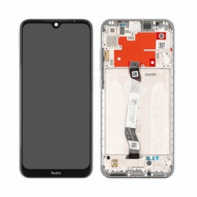 Xiaomi Redmi Note 8T screen (white) (with frame) (service pack) (original)