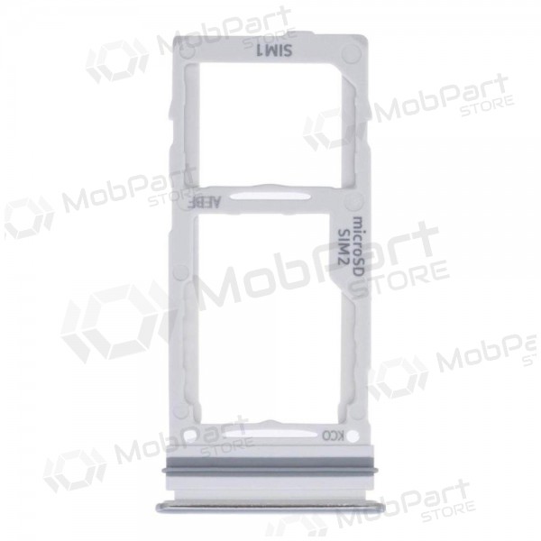 Samsung A525 / A526 / A528 / A725 / A726 A52 Galaxy 4G / A52 5G / A52S 5G / A72 4G / A72 5G SIM card holder (white) (service pack) (original)